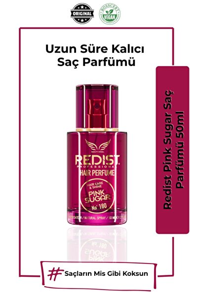 Redist Pink Sugar Saç Parfümü 50 ml – Enerjik, Tatlı ve Çekici Koku