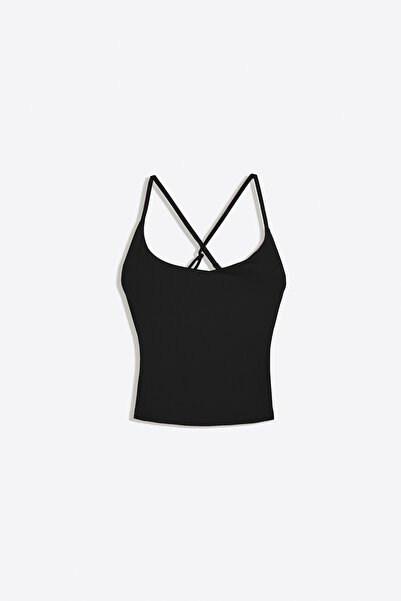 Bershka Teknik askılı tişört