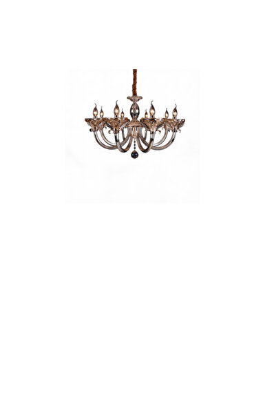 Siera Narcissus Crystal Chandelier Dark Gold Glass - 6837