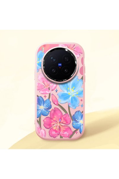 ucuc Vivo X300 Pro Compatible Shock-Absorbing Camera Protected Pink Silicone ...