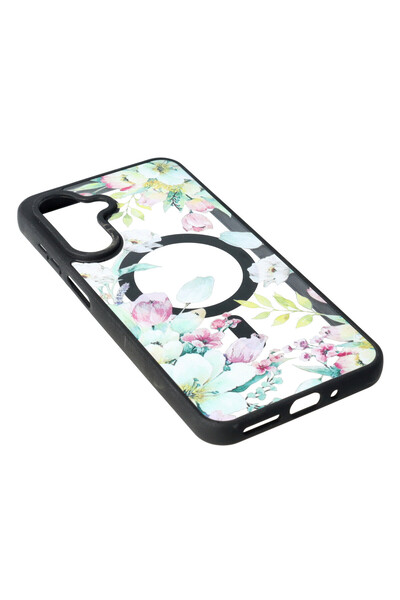 SEP Husa TPU+PC MagSafe Botanical Samsung Galaxy A37 Pastel Garden