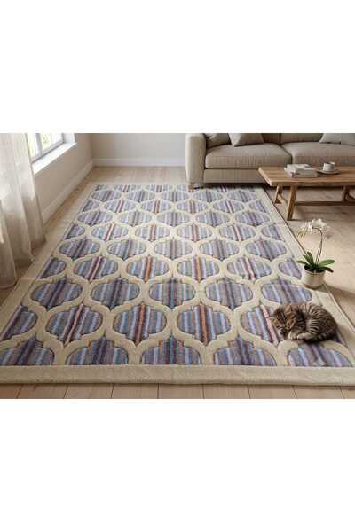 HOMEMOME Cotton Colored Carpet 120 X 180
