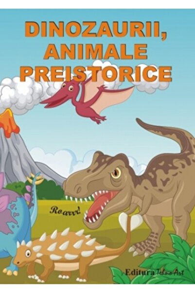 TEHNO-ART Dinozaurii, animale preistorice - jetoane