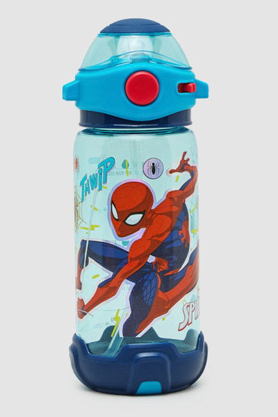 R&B Spider-Man Print Water Bottle