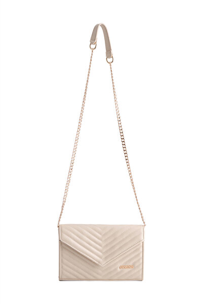 Armine Quilted Bag Cream