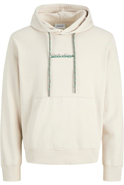 Jack & Jones JACK &JONES Kendrick Sweat Hood φούτερ - 12298421-Moonbeam