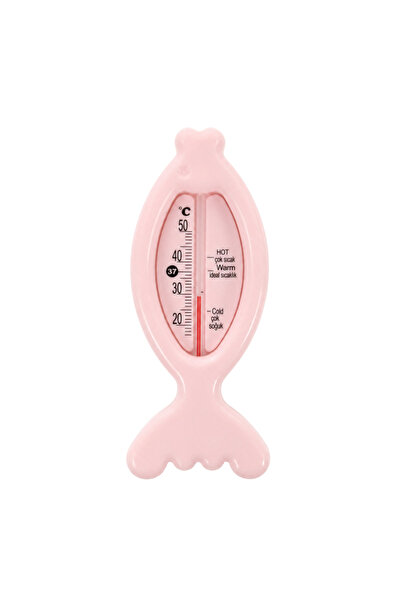 Babyjem Balık Banyo Oda Termometresi Soft Pembe