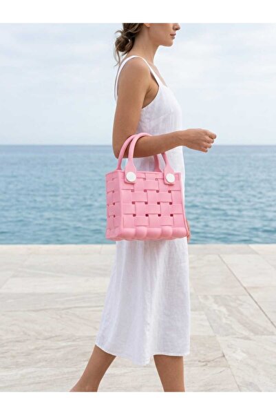 E evalupe Eva Beach Bag Colorful Shoulder Bag Small Size