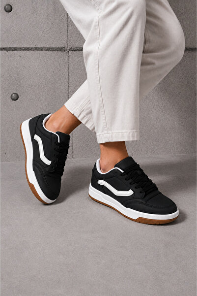 MARCO CASSANİ Unisex Orthopedic Non-Slip Sole Lace-Up Seasonal Sneaker