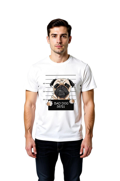 PayBuy Bad Dog Code Printed Men's T-Shirt