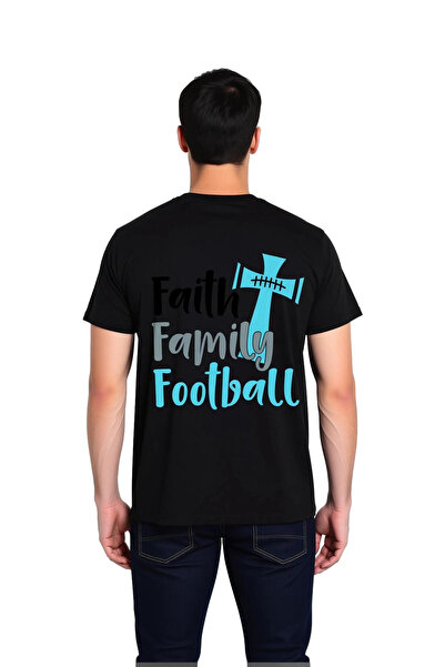 PayBuy Men's Iman Family Football Triple Value Printed Short Sleeve Cotton T-...