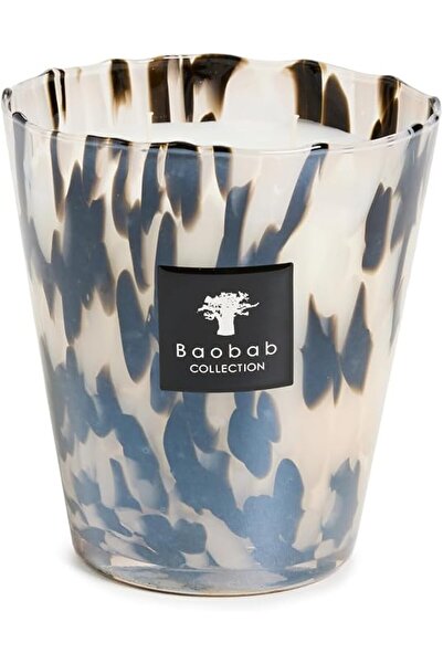 BAOBAB شمعة ماكس16بي بي باللون الأسود، شمعة شمعية، 16 × 10 × 16 سم
