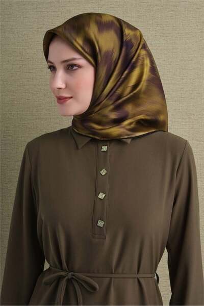 Armine Satin Silk Scarf 9605D-35