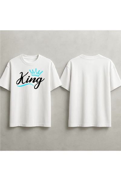 EFEVRA King Printed Oversized T-Shirt