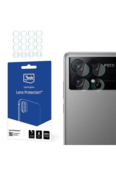 3MK Προστατευτικά Φακού Poco X6 Pro 5G 4 τεμάχια