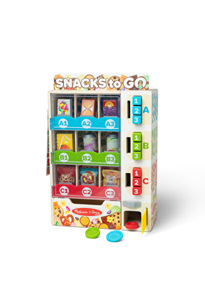 Melissa and Doug Sort, Stock, Select Wooden Vending Machine Play Set