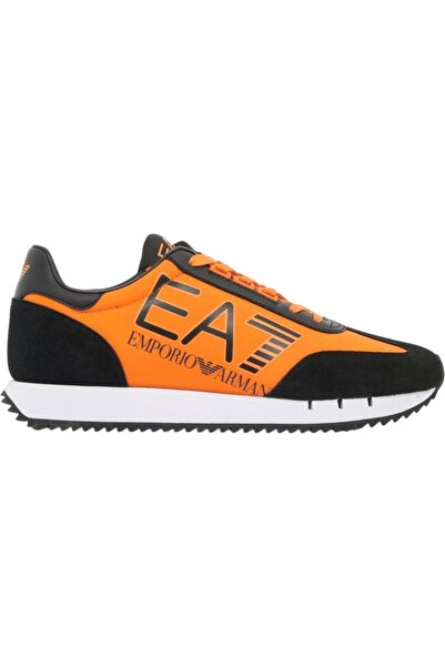 Emporio Armani Pantofi sport EA7 Vintage NY Negru&Alb - AF18609-7X000541-M3048