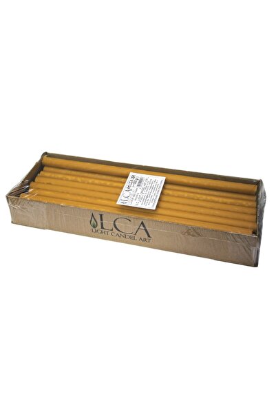 LCA Set 2 x Lumanari Decorative Maro, Capete Stalpi, 1000 g