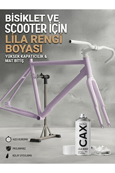 caxcolors CAX Akrilik Sprey Boya - 400 ml, Bisiklet ve Scooter Boyası