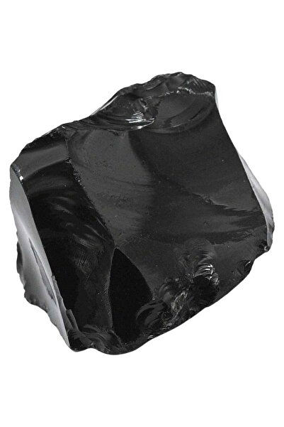 craftmystic Cristal Obsidian Negru Brut 4-5 cm: Pietre de Protectie si Echili...
