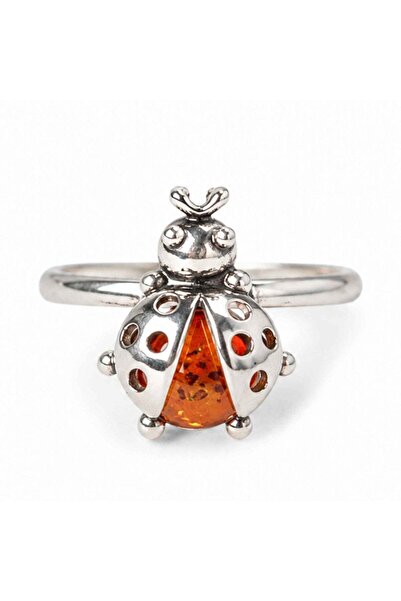 craftmystic Δαχτυλίδι Ασημένιο 925 με Φυσικό Κεχριμπάρι – Ζεστή Κομψότητα και...