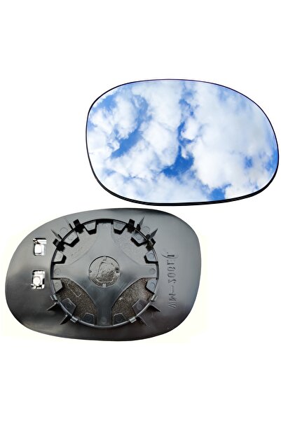 OEM Geam Oglinda Dreapta Incalzit Convex - Peugeot 206, 206+ (1998-2012), Sti...