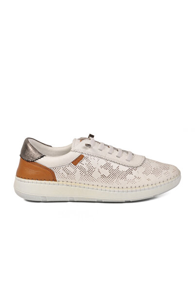 Voyager White Genuine Leather Memory Foam Women's Casual Shoes Z543 Z