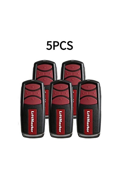 choice2 Red-5PCS Compatible with LiftMaster 3-Button 433MHz Keychain Transmit...