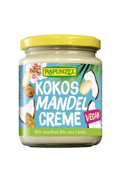 Rapunzel Cremă organică de cocos și migdale, 250g