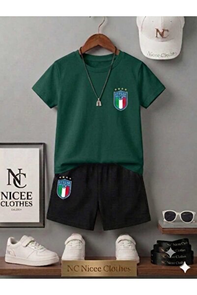 Leto Lykia Summer Children's T-Shirt Shorts Unisex (4 Star Small Italy Printe...