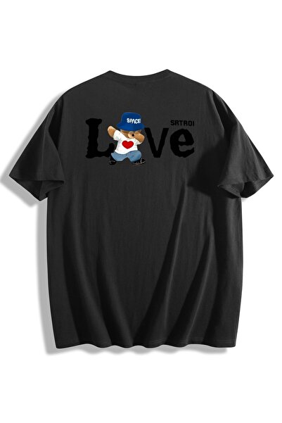 Generic Brand Cartoon Bear with Love and Space Hat,everyday essential,back to...
