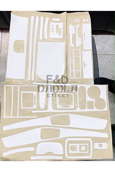 FD Damla Etiket Kia Sorento 2002-2006 Dashboard Console Trim Front Chest Maho...