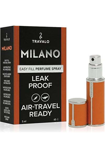 Travalo ميلانو إتش دي ديلوكس بخاخ جيب أسود