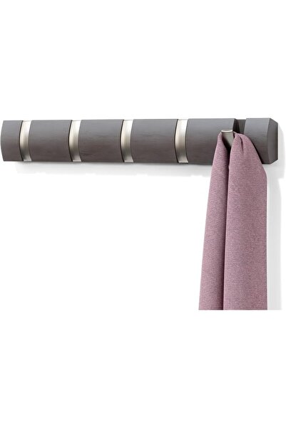 UmbraWear حامل معاطف يُثبت على الحائط من Umbra مع 8 خطافات - تخزين عصري موفر ...