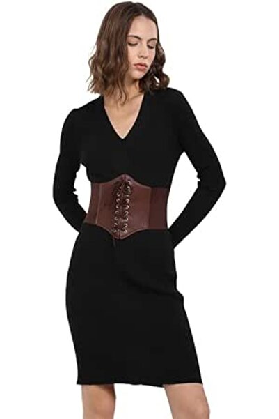 GENERAL Hoerev Corsets Belt Tops Leather Vest Pirate Halloween Costume Lace U...