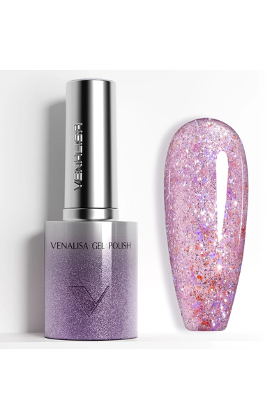 Venalisa 10 ml Glitter Uv Led Kalıcı Oje Hema TPO Free - 5621