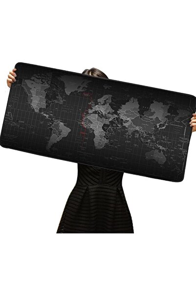 GENERAL واقي سطح المكتب XXL مقاس 31.5×15.7 بوصة ووسادة ماوس ألعاب ممتدة (80×4...