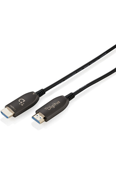 Digitus HDMI 2.1 Καλώδιο HDMI HDMI Αρσενικό - HDMI Αρσενικό 90μ Μαύρο