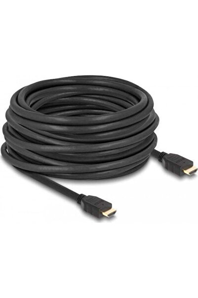 DELOCK Καλώδιο HDMI αρσενικό - HDMI αρσενικό 12μ Μαύρο Κωδικός: 82007
