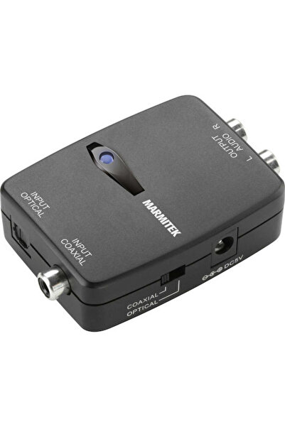 MARMİTEK DA21 Μετατροπέας Ομοαξονικός / Toslink θηλυκό σε RCA 2x θηλυκό 1 τεμ...