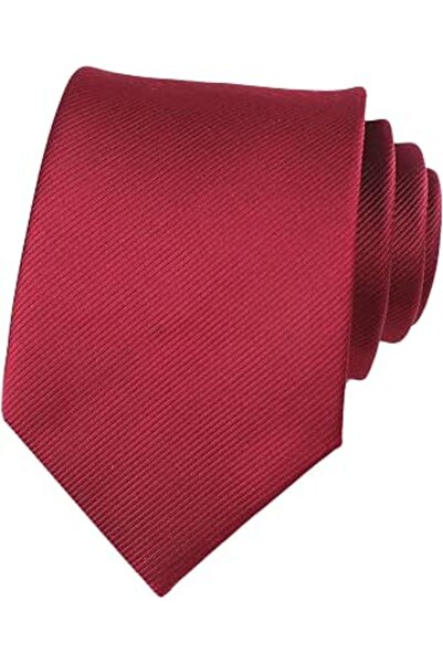 GENERAL Secdtie Men's Classic Solid Color Ties Soft Business Casual Attire Su...