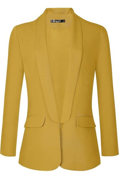 Urban CoCo Women's Office Blazer Jacket Open Front