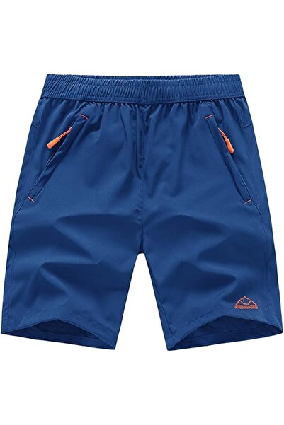 TBMPOY Men's Running Shorts Quick Dry Gym Outdoor Sports Zipper Pockets | 3 Z...