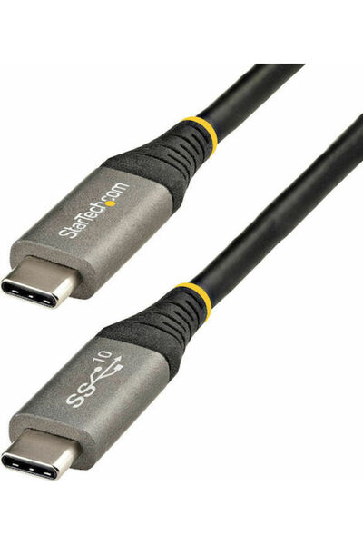 startech Καλώδιο βίντεο USB 3.2 USB-C Αρσενικό σε USB-C 100W PD Μαύρο 2μ