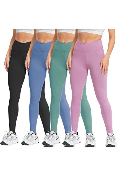 Naturalium Natural Feelings High Waisted Leggings for Women Ultra Soft Stretc...