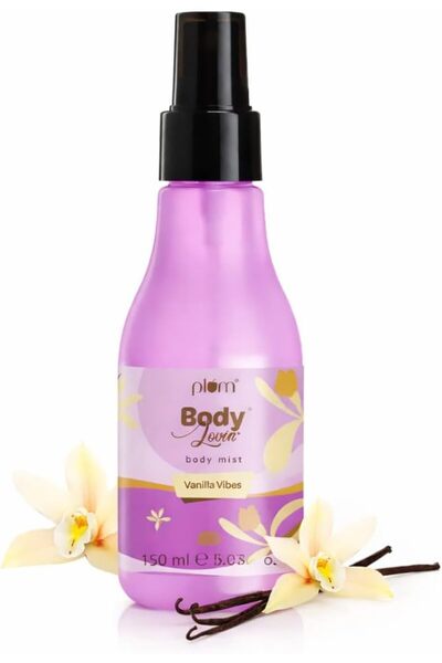 PLUM BodyLovin' Vanilla Vibes Body Mist | 100% Vegan | Warm Vanilla Winter Fr...