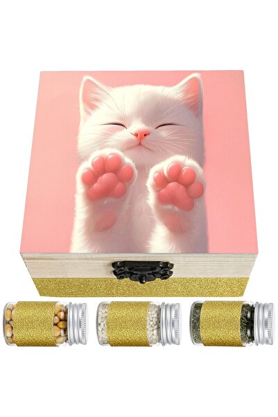 LoreBebe Set Cadou Prima Baita cu Nasii LoreBebe, Cutie lemn cu 10 ingredient...