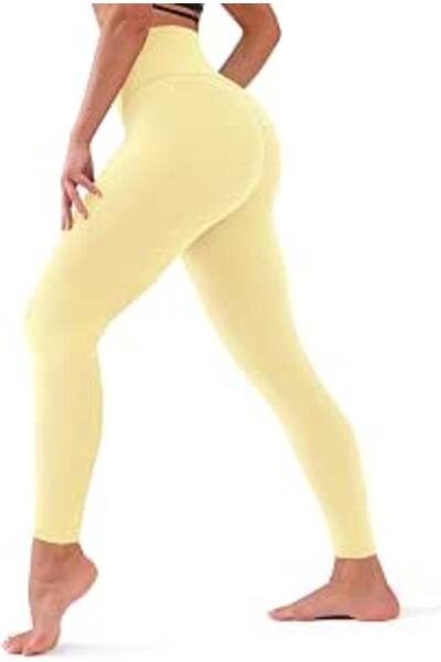 Bluemaple 4 Pack Leggings for Women Butt Lift High Waisted Tummy Control No S...