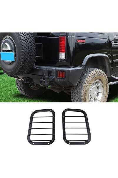 GENERAL غطاء إطار مصباح الضباب الخلفي من PIUGILH لسيارة هامر H2 2003-2007، غط...