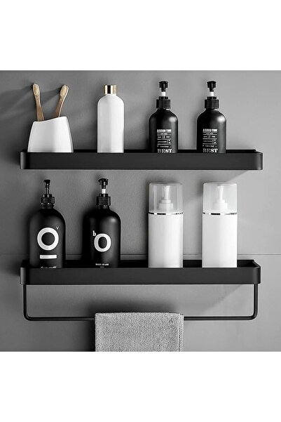 U-HOOME 2 Pack Shower Caddy, Bathroom Shower Shelf Black, Shower Caddy Shelf ...